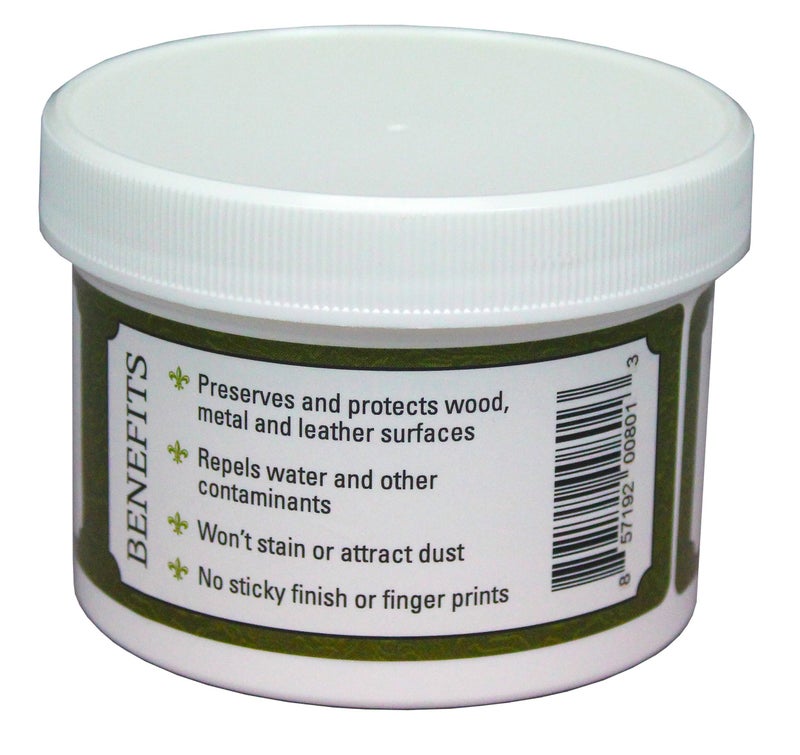 E.J. WHEATON CO. E.J. Wheaton - Microcrystalline Wax Polish, Preserves and Protects Metal, Leather and Wood Surfaces, Made in USA (8 oz.) - Image 2